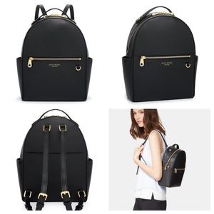Henri Bendel Black Backpack